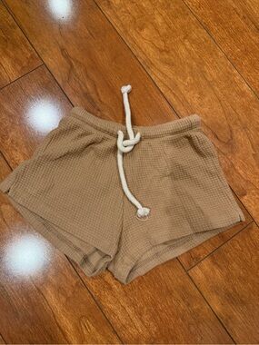 Organic Zoo CLAYPOT WAFFLE ROPE SHORTS | 100% organic waffle cotton